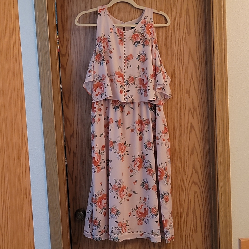 Xhilaration Flounce Top Dress